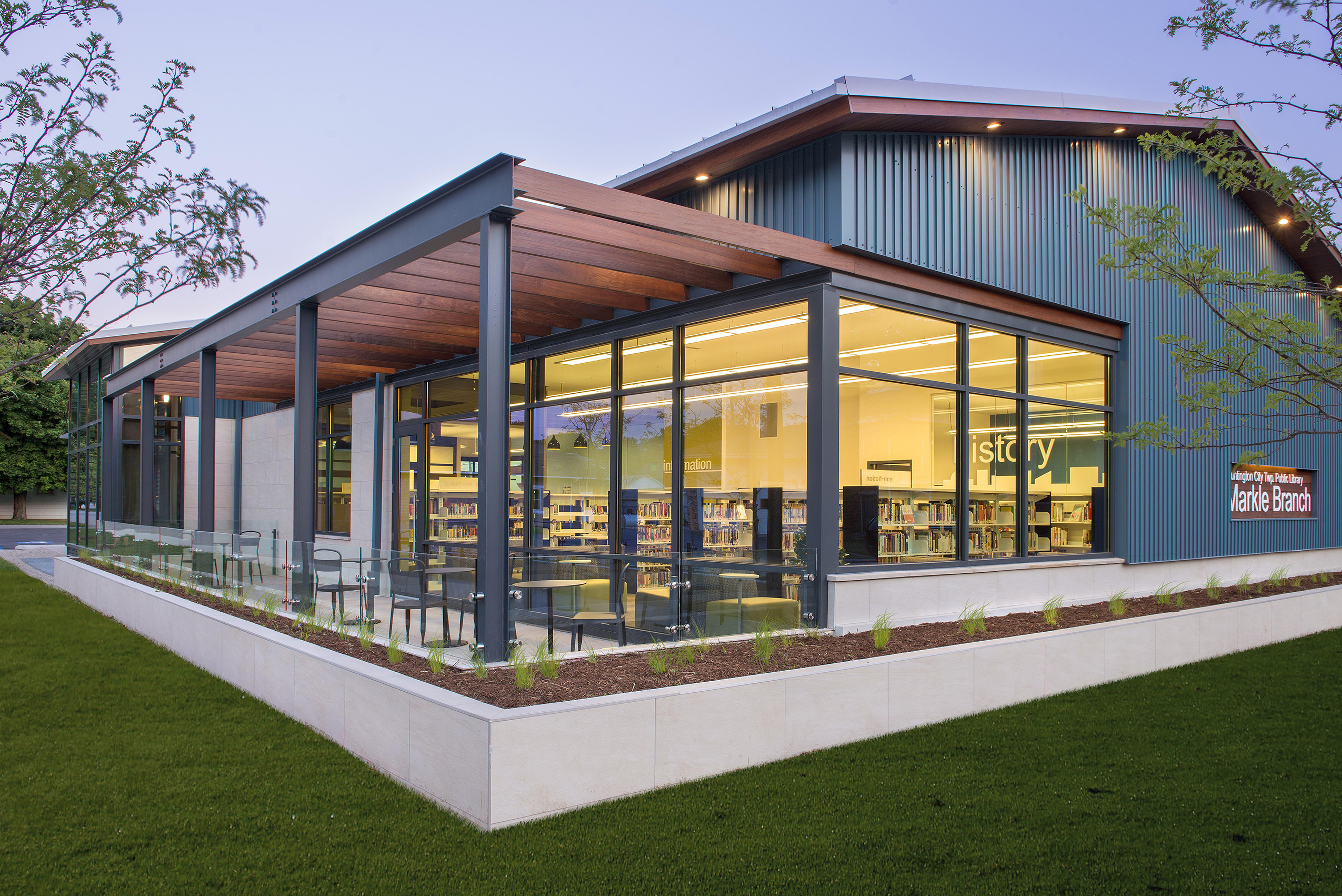 Markle Branch Library_krM Architecture