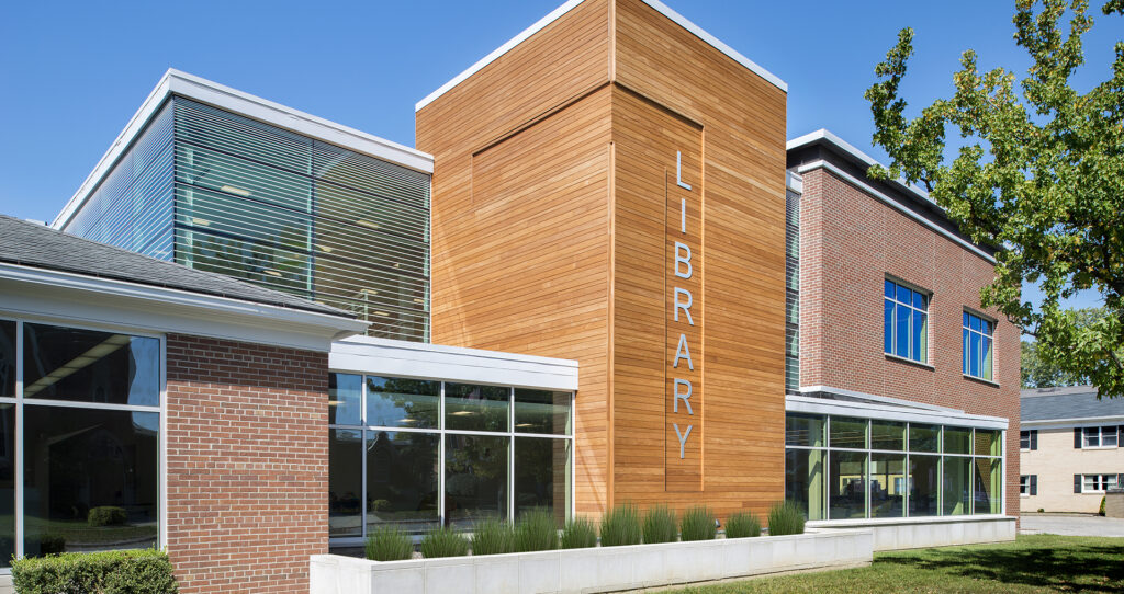 krM Architecture – Amos Memorial Public Library – Library Design – Library Architecture