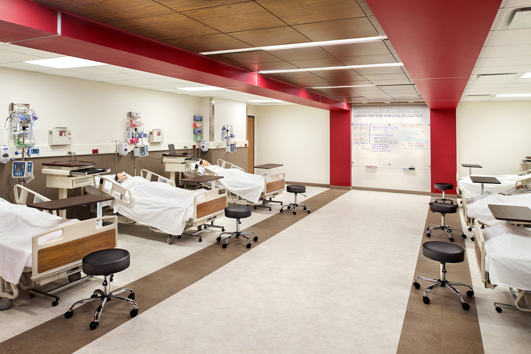 krM Architecture - IU South East - Nursing Simulation Lab