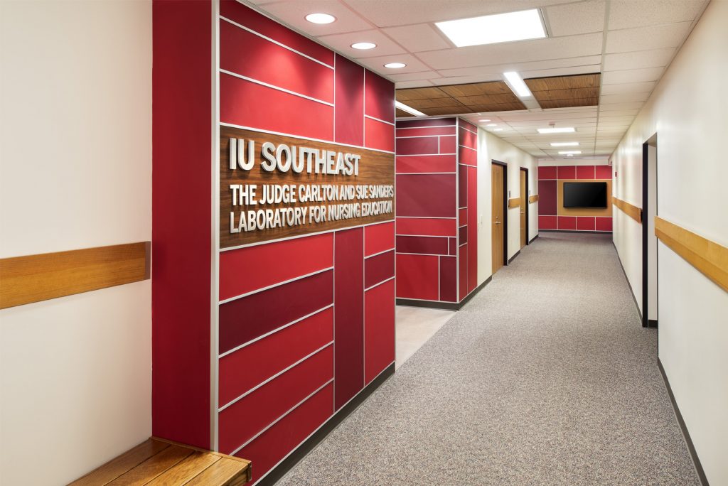 Indiana University Southeast Nursing Simulation Lab - krM Architecture