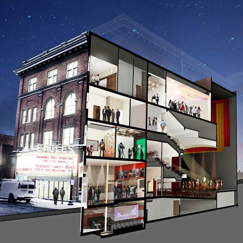 Historic Eagles Theater Prepares for Transformation krM Architecture+