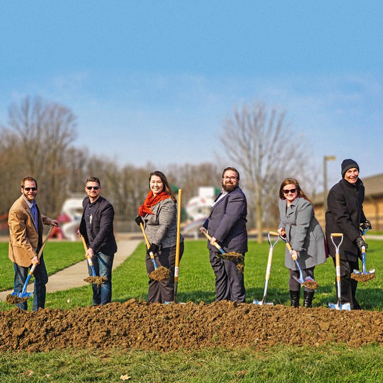 Groundbreaking at Hamilton Heights Schools