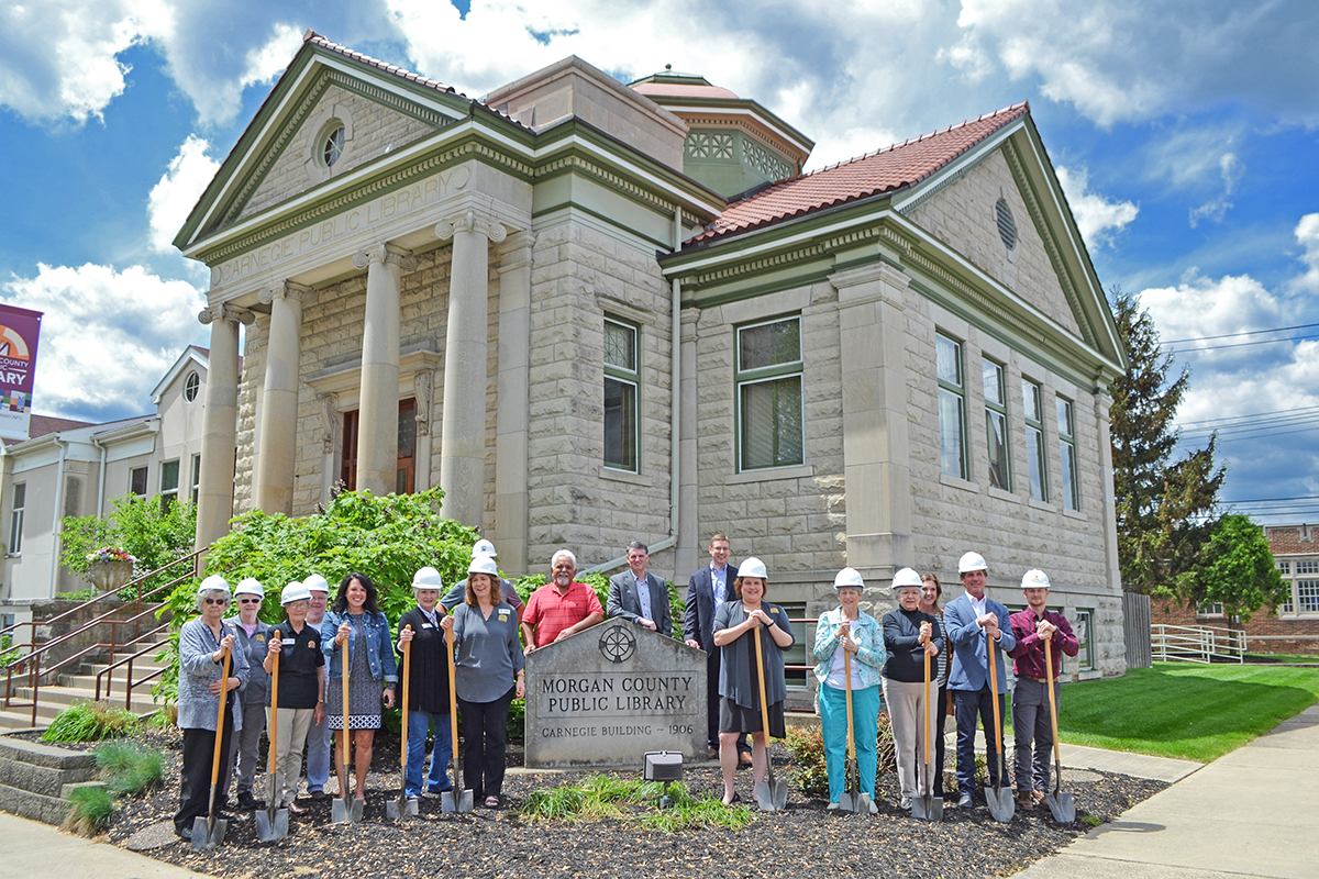 Morgan County Public Library Groundbreaking