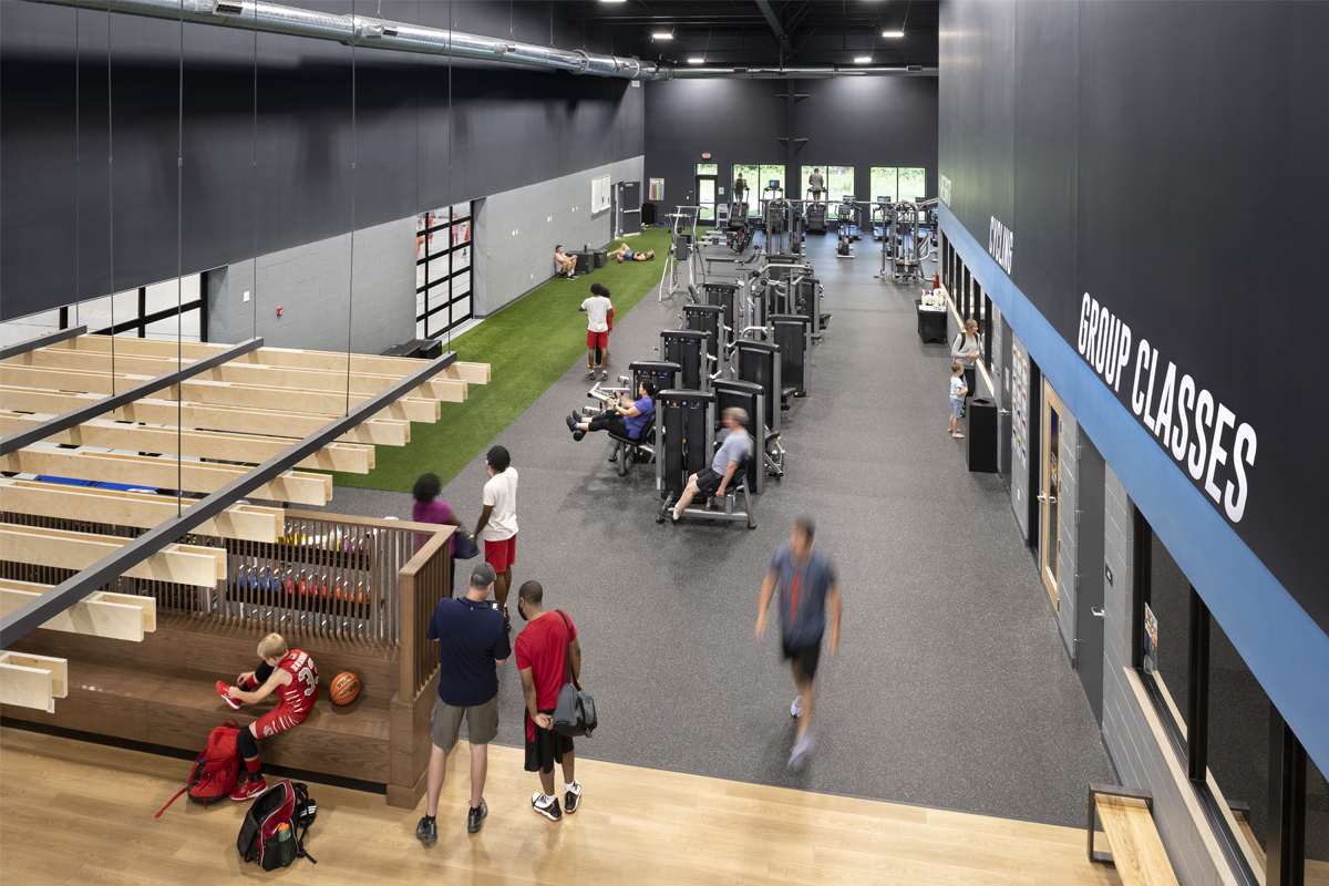 krM Architecture - Community Sports & Wellness - Card & Associates Athletic Facilities