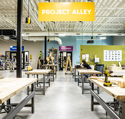 Fishers Parks Department Makerspace – krM Architecture
