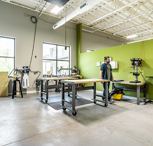 Fishers Parks Department Makerspace – krM Architecture
