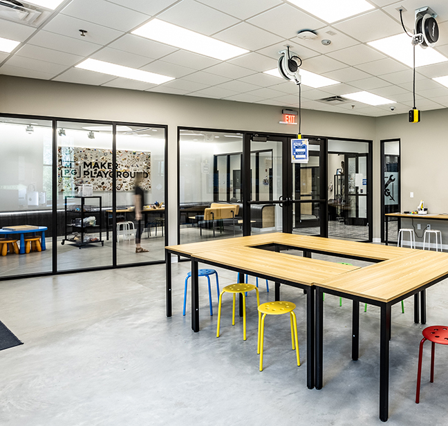 Fishers Parks Department Makerspace – krM Architecture