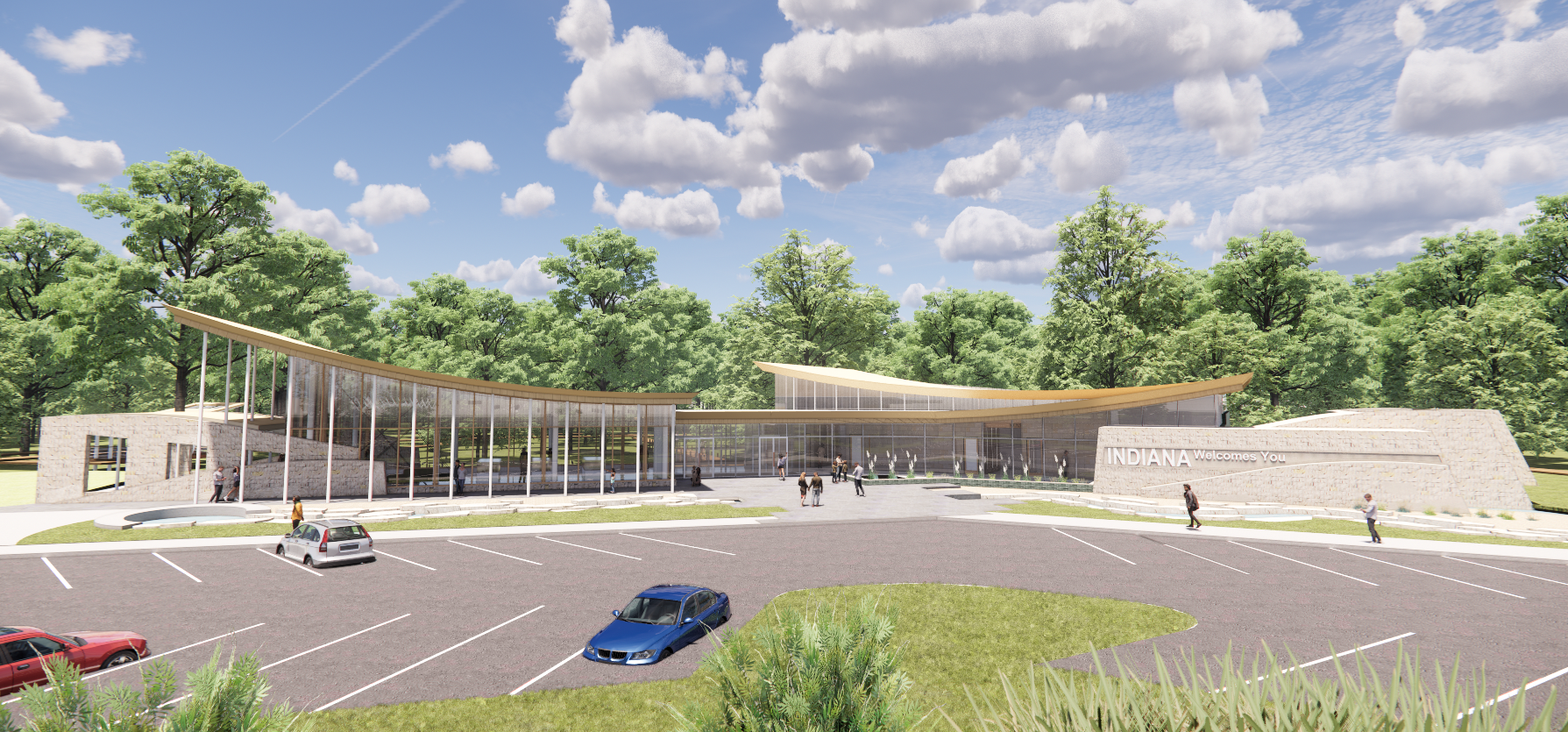 INDOT Michigan City Welcome Center