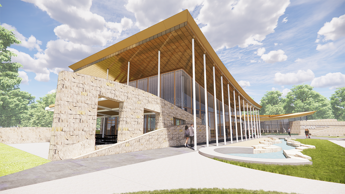 INDOT Welcome Center Michigan City